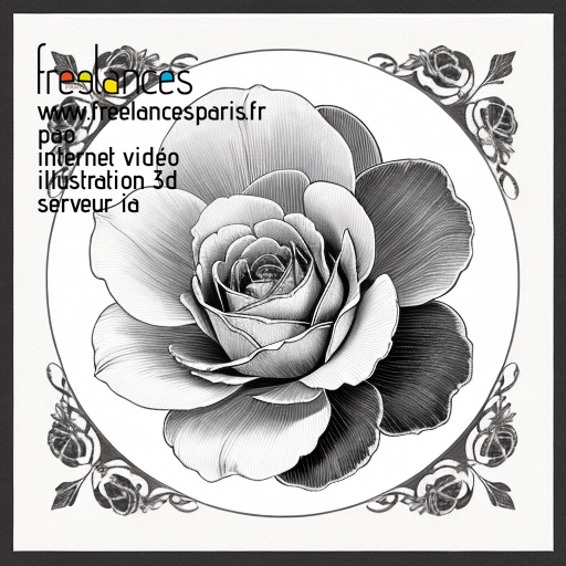 Pao mise en page internet vidéo illustration 3d serveur IA générative AI freelance paris studio de création magazines 8UP70GT1